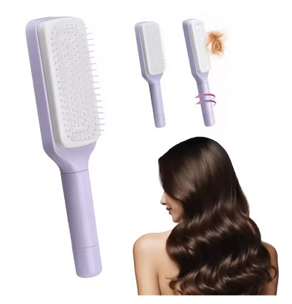 Aaliyah Brush Self Cleaning Hair Brush